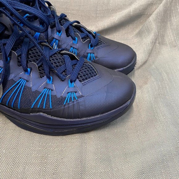 Men Nike Hyperdunk 2013 TB 584433 400 Navy Blue Basketball Shoes Size 11 - Picture 4 of 10